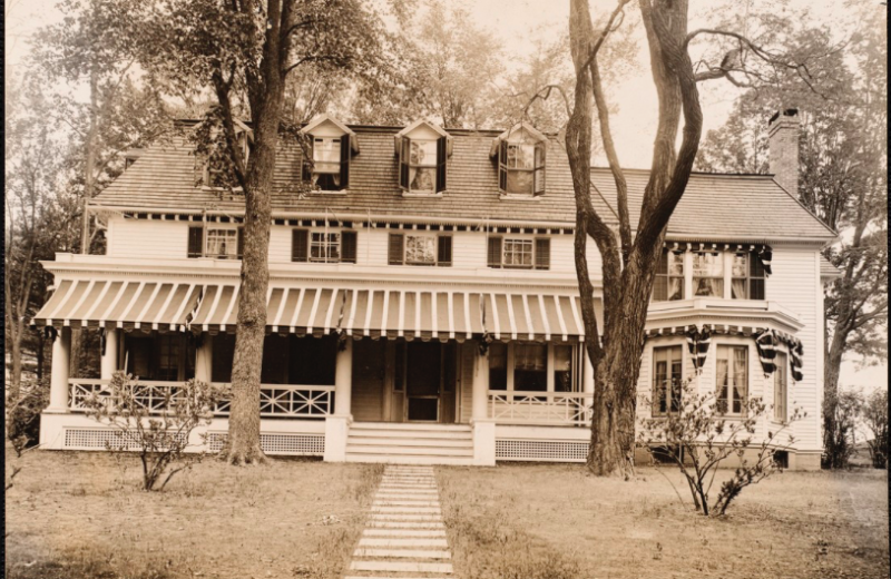 Historic photo of Birchwood Inn.