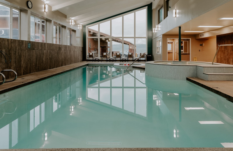 Indoor pool at Hallmark Resort & Spa Cannon Beach.