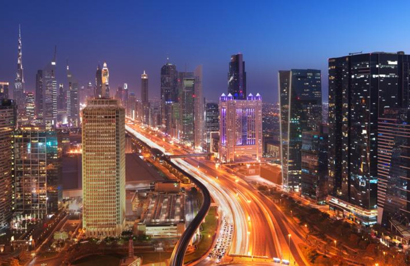 Exterior view of Fairmont Dubai.