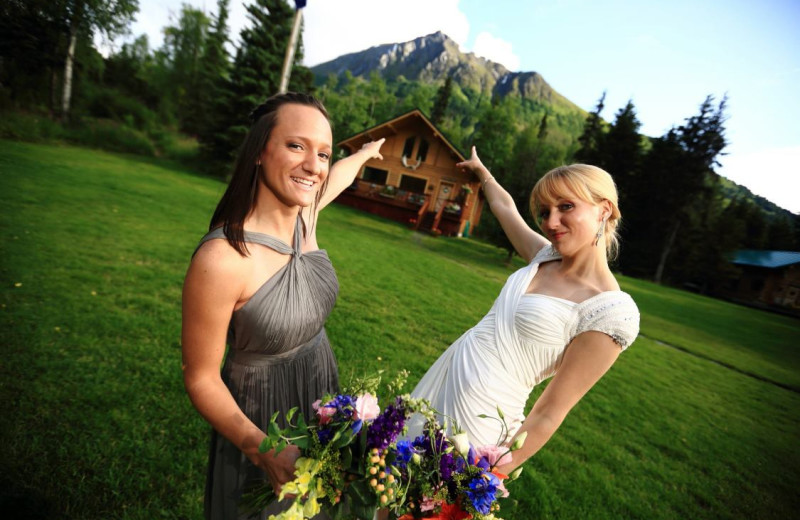 Weddings at Alaska Heavenly Lodge.