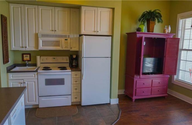 Guest kitchen at Sterling Resorts.