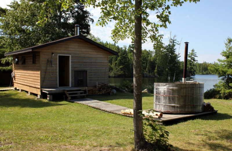 Cabin at Cedar Island Lodge