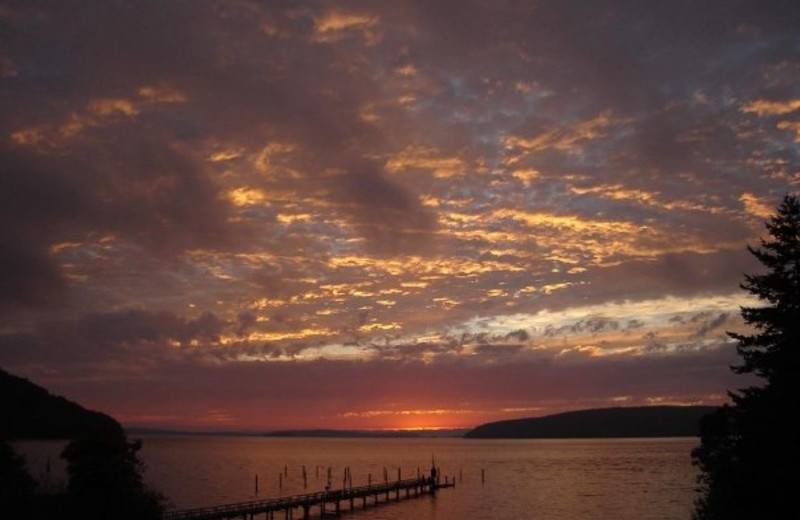 Sunrise at West Beach Resort.