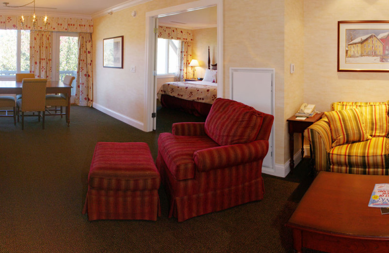 Guest suite at Stoweflake Mountain Resort & Spa.