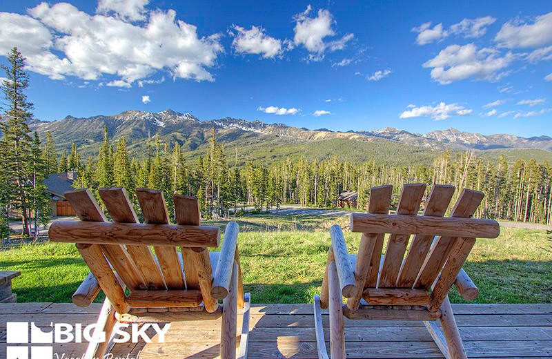 Relaxing at Big Sky Vacation Rentals.