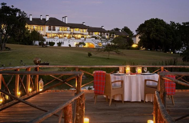 Exterior view of Mount Kenya Safari Club.