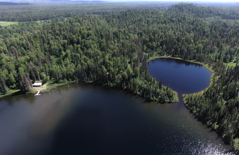 Aerial view of The Alaska Adventure Company.