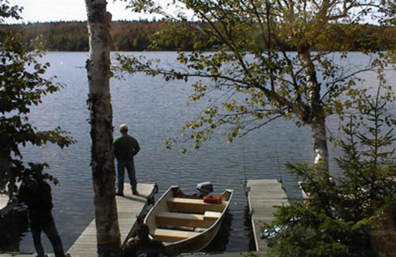 Fishing at Powder Horn Lodge