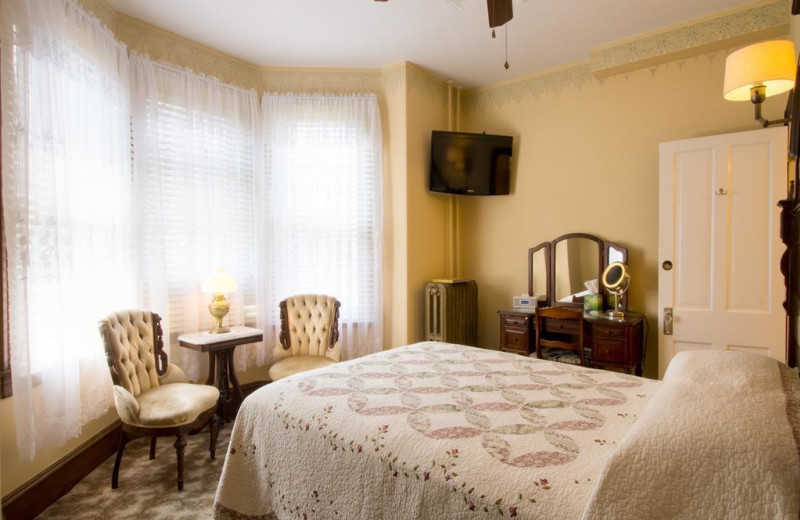 Rental bedroom at Jersey Cape Realty.