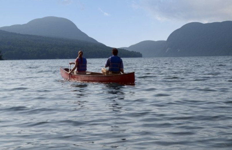 Canoe Lake Willoughby at Willough Vale Inn.