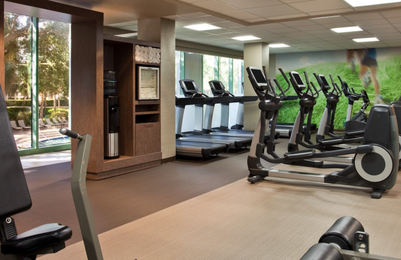 Gym View at The Westin Hilton