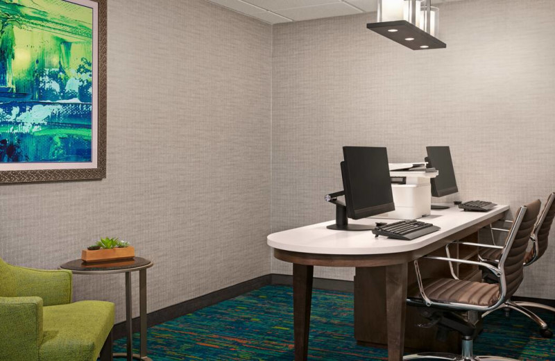 Business center at Homewood Suites by Hilton Ft. Myers.