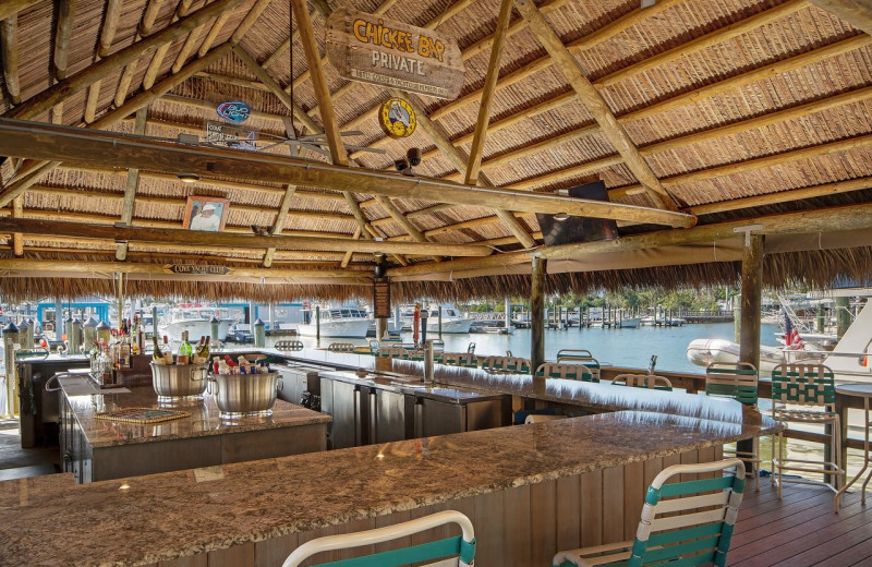 Bar at Cove Inn on Naples Bay.