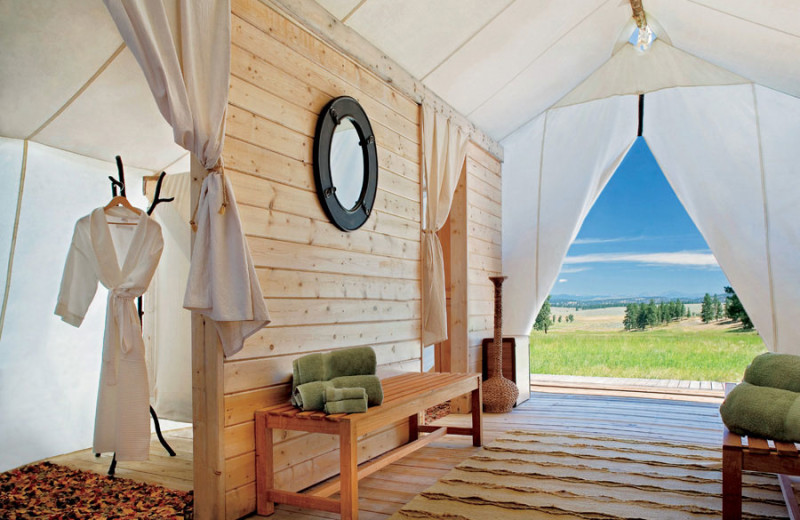 Spa at The Resort at Paws Up.