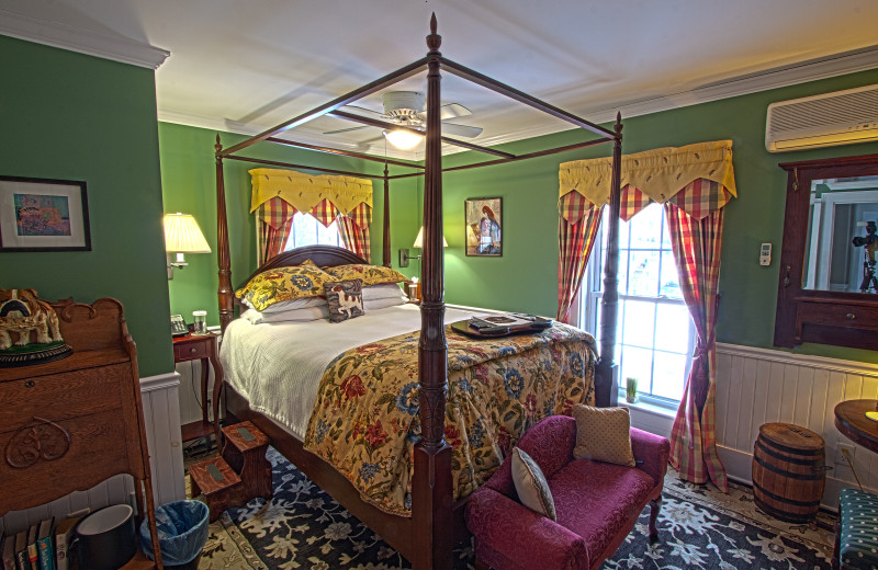 Guest room at Phineas Swann Bed and Breakfast.