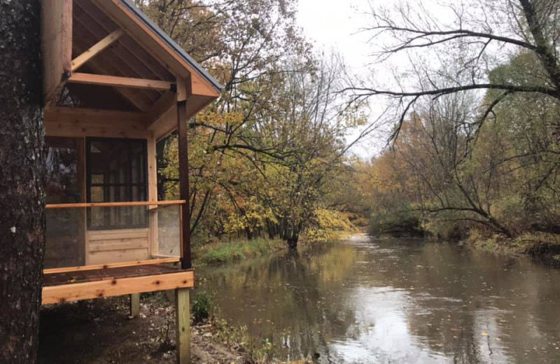 Cabin at Acorn Lodge.