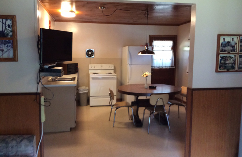 Kitchen at Cedar Knob Resort.