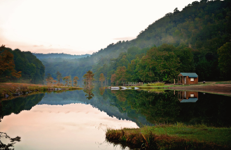 Scenic view at Kiamichi Country Cabins.