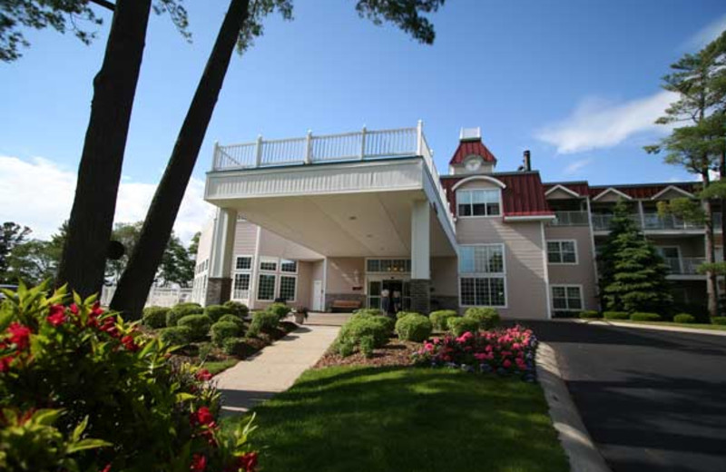 Exterior view of Bayshore Resort.