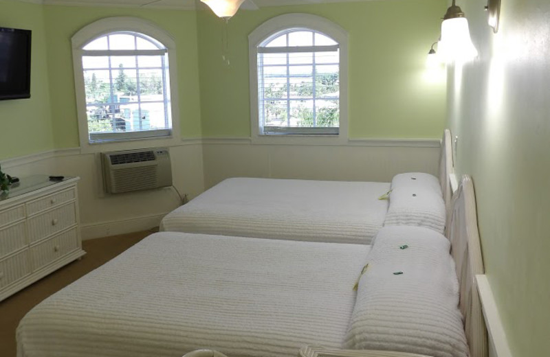 Guest room at Edison Beach House.