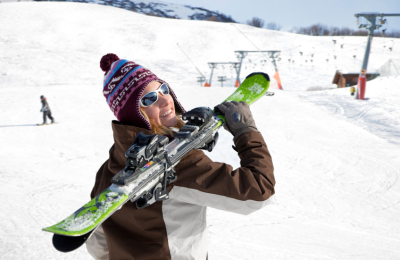 Skiing near Moose Hotel & Suites.