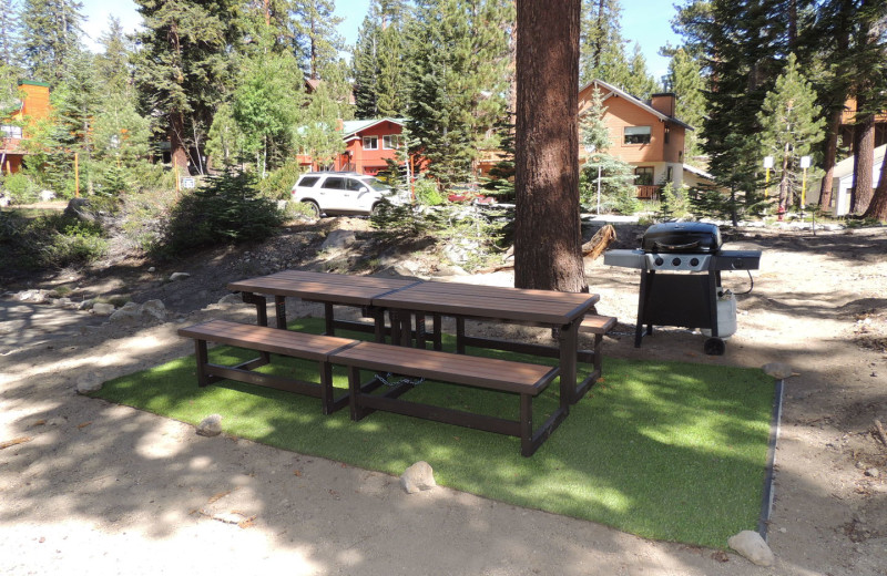 Picnic area at Seasons 4 Condominium Rentals.