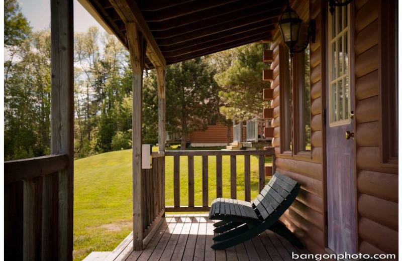 Cabin at Broadleaf Guest Ranch.