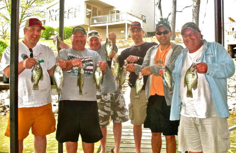 Fishing at Sunset Inn Resort.