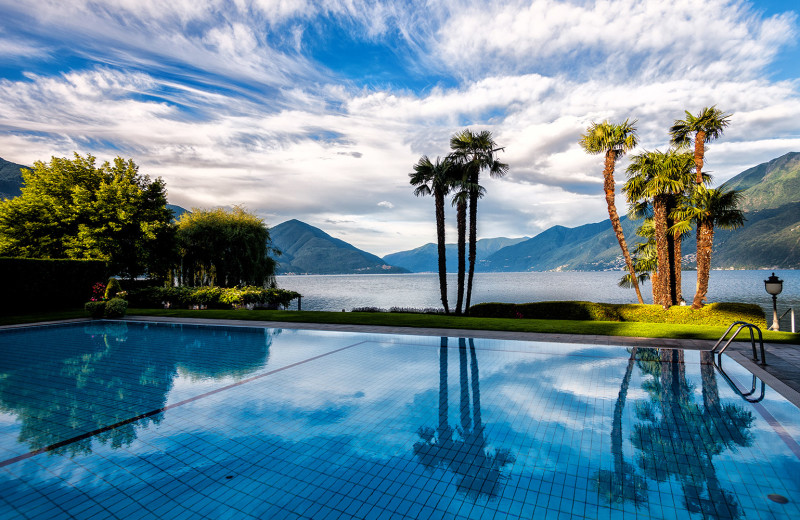 Outdoor pool at Hotel Eden Roc.