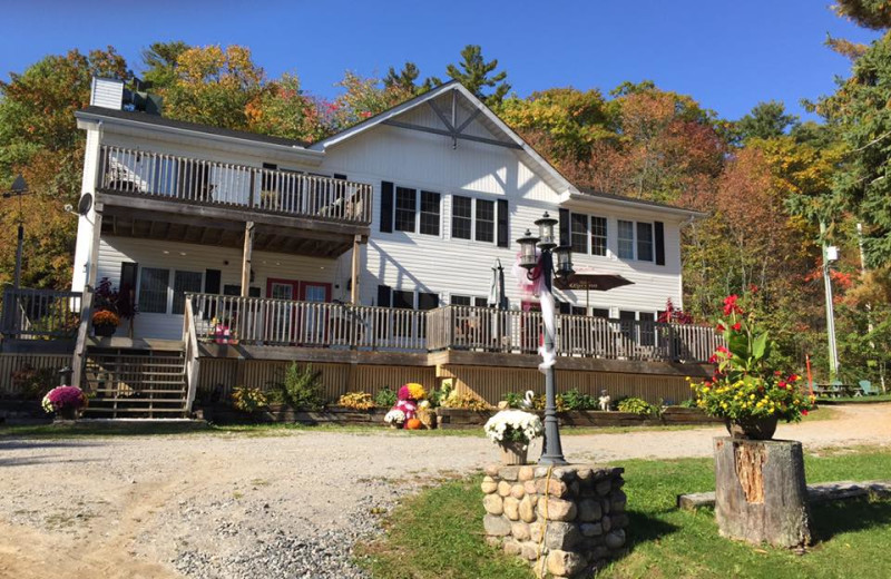 Exterior view of Little Hawk Resort & Marina.