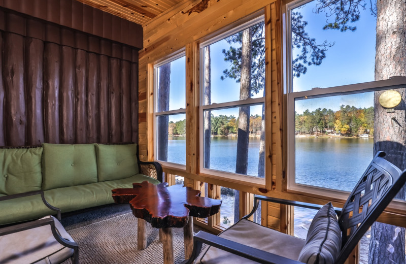 Rental living room at Hiller Vacation Homes.