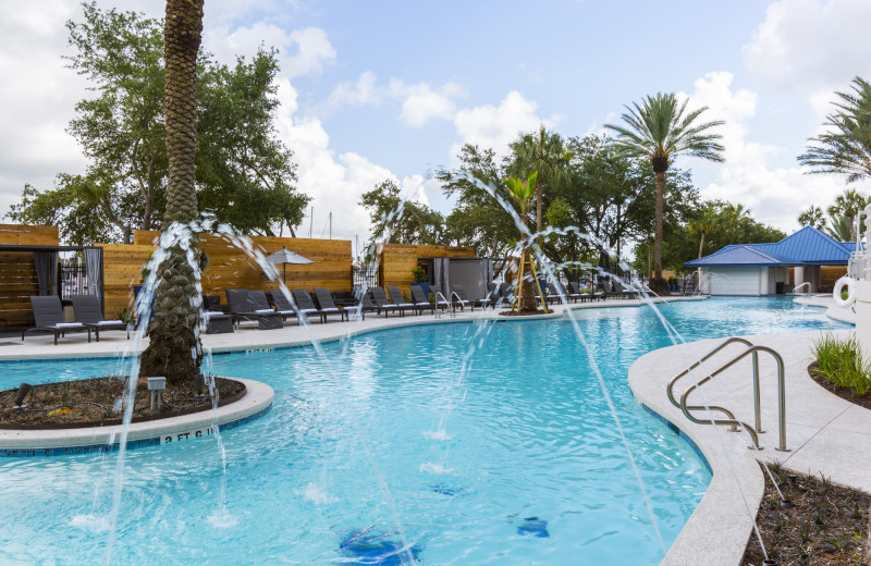 Outdoor pool at South Shore Harbour Resort & Conference Center.