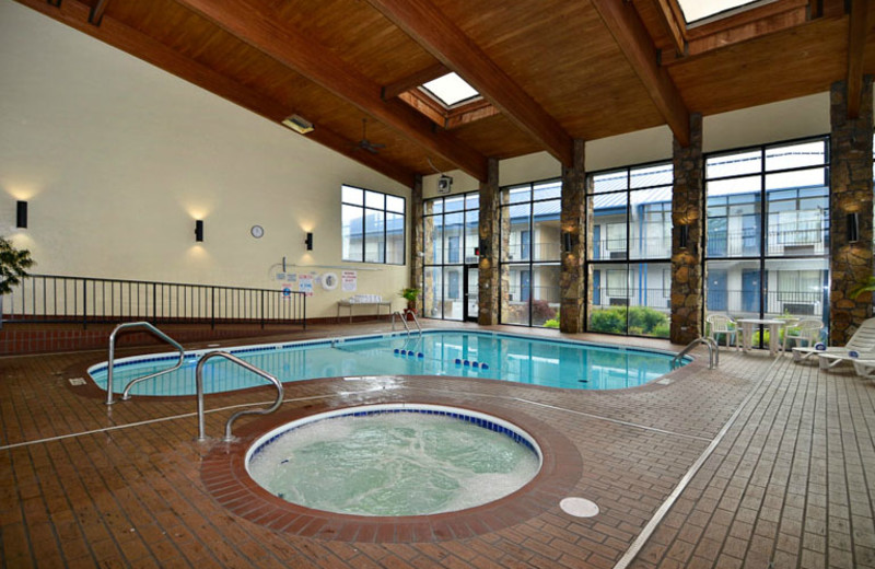 Pool Area at Best Western Center Pointe Inn