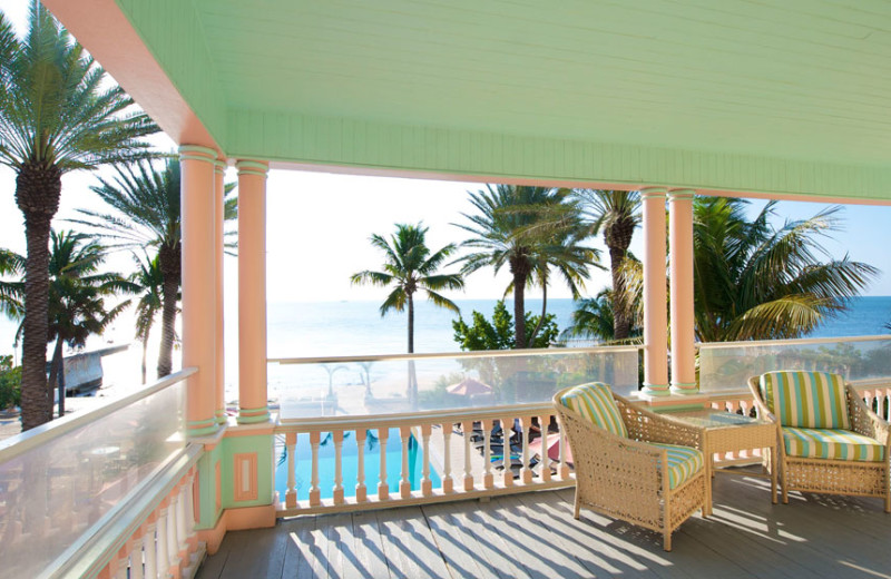 Balcony view at The Southernmost House.