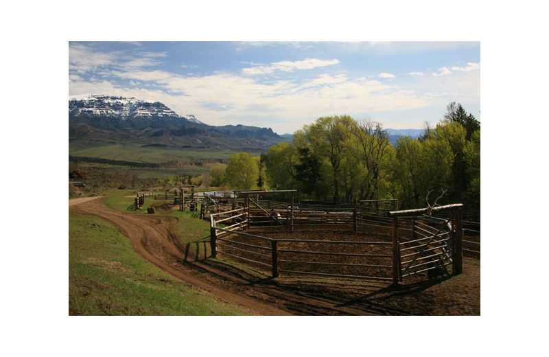 Ranch view at Rimrock Dude Ranch.