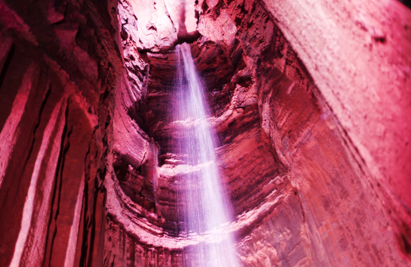 Ruby Falls near The Garden Walk Bed 