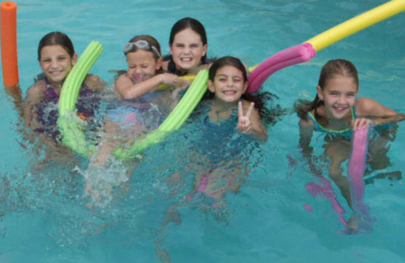 Swimming at Roddy Tree Ranch.