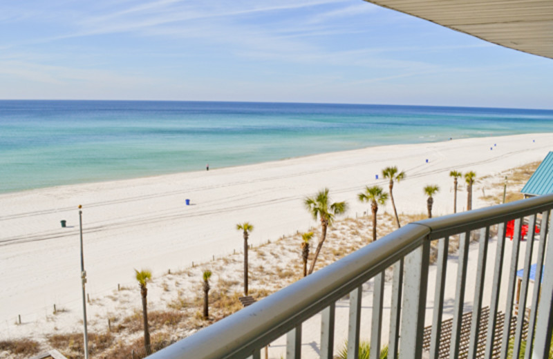 View from the balcony at Boardwalk Beach Resort Hotel & Convention Center