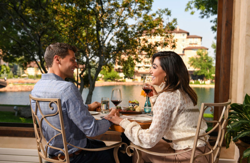 Couple dining at The Broadmoor.