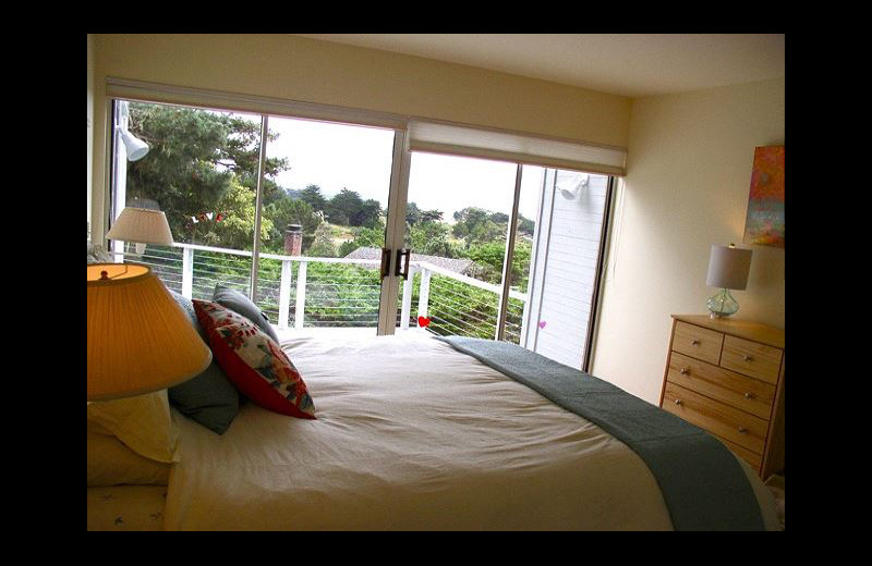 Rental bedroom at Irish Beach Rental Agency.