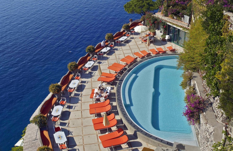 Outdoor pool at Hotel Il San Pietro di Positano.