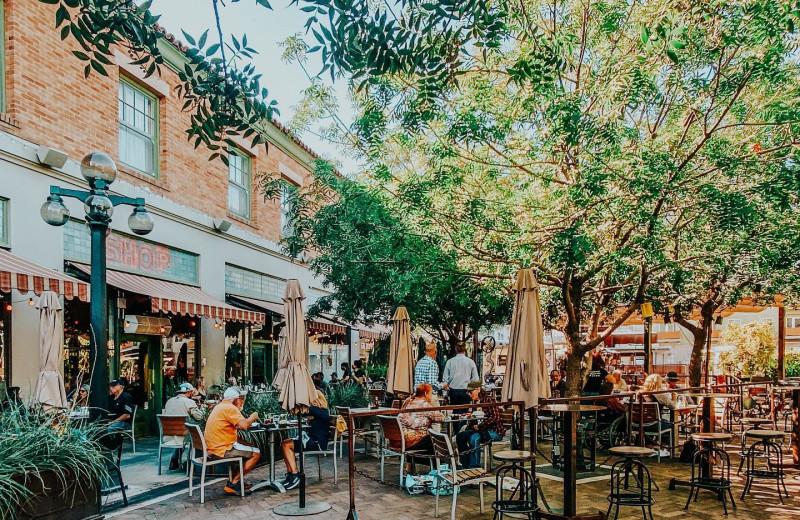 Patio at Hotel Congress.