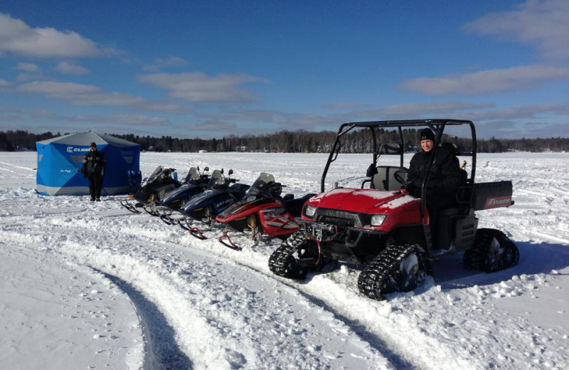 Winter time activities at The Conger Collection.