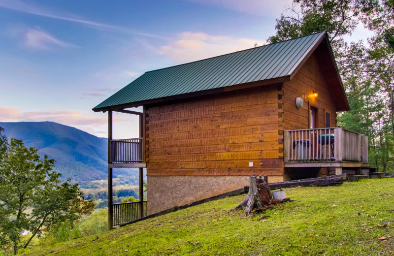 Rental exterior at Cove Mountain Resort.