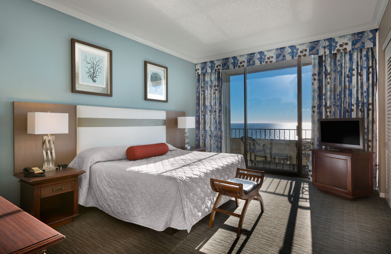 Guest room at Ocean Reef Resort.