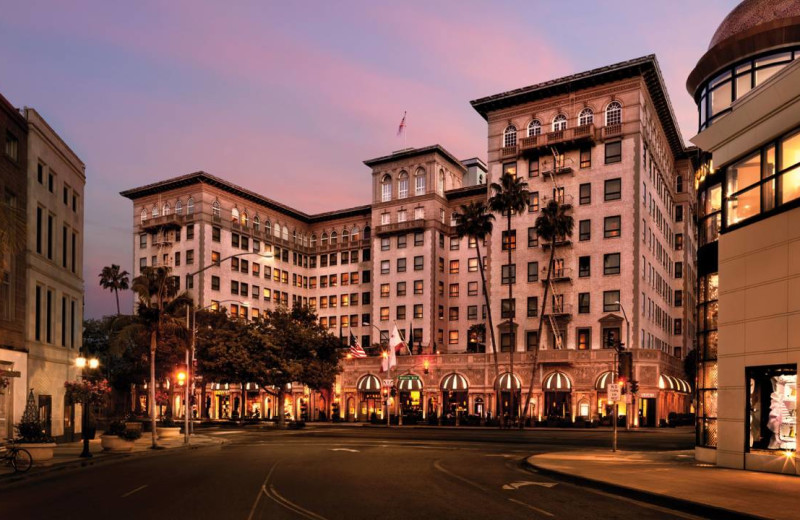 Exterior view of Beverly Wilshire Beverly Hills.