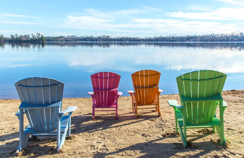 Beach at White Eagle Resort.