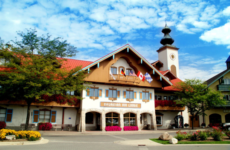 Exterior view of Bavarian Inn of Frankenmuth.