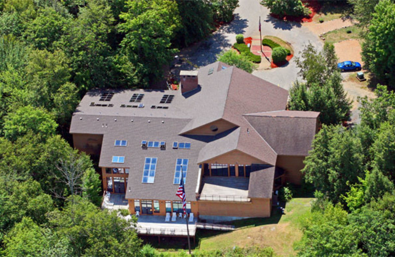 Aerial view of Summit Resort.