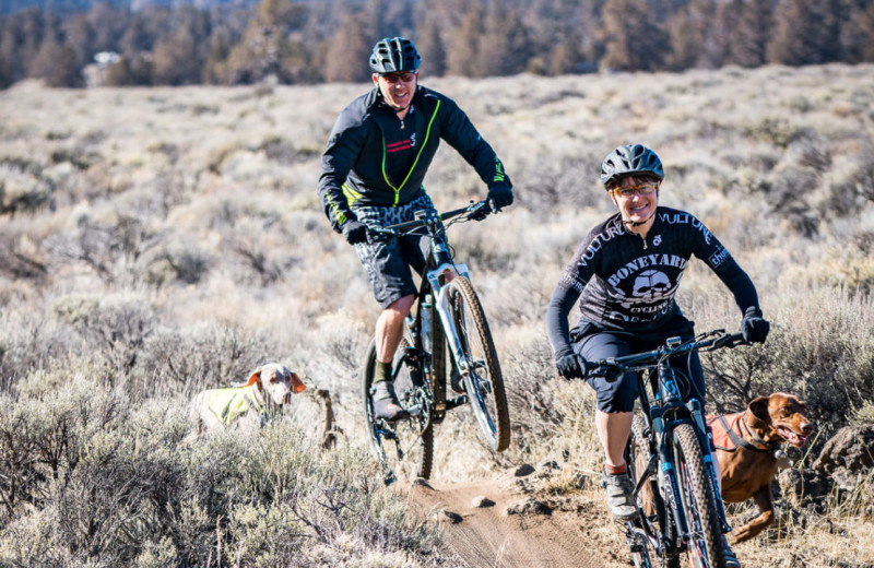 Biking near Pine Ridge Inn.